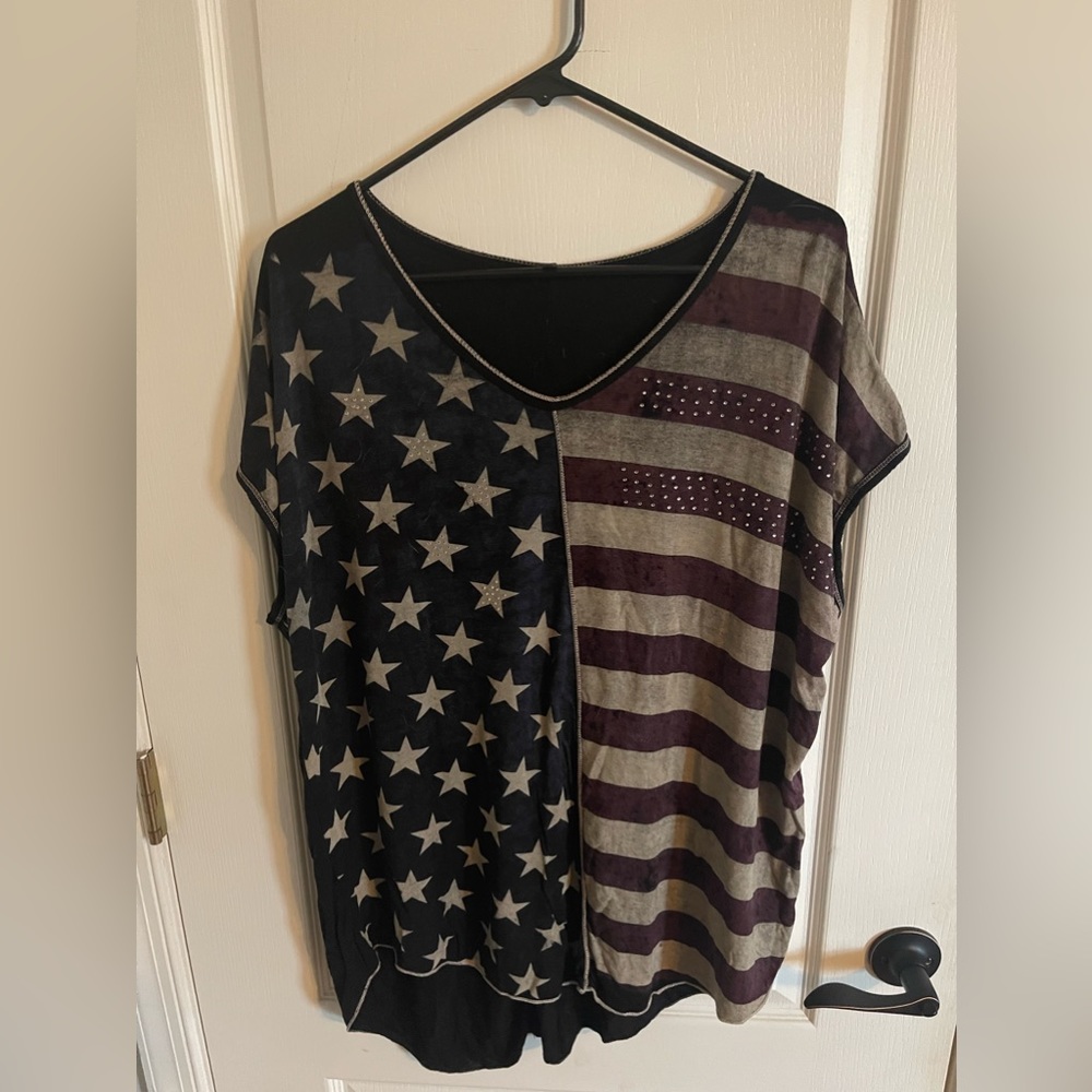 American flag top